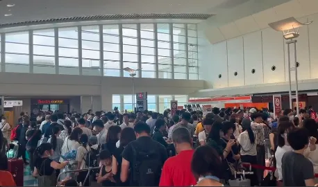 「卡努」暴風圈直指沖繩 那霸機場逾百航班取消