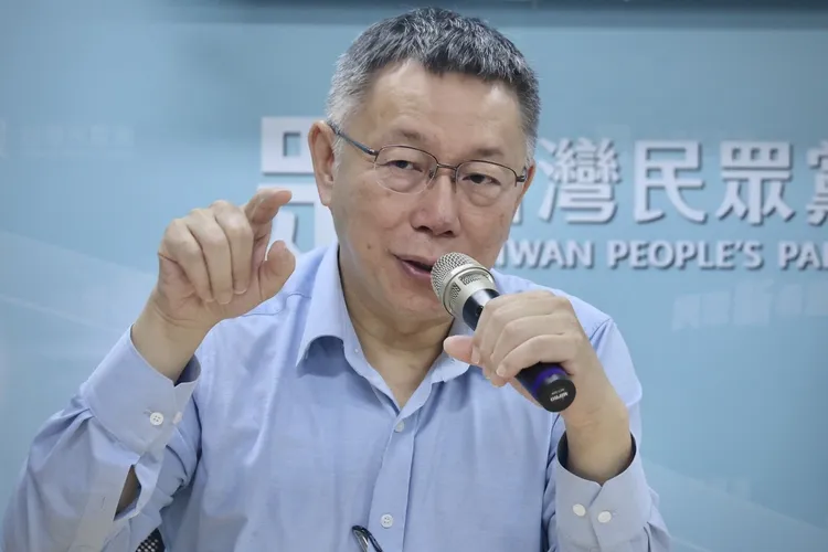 柯文哲。林林攝