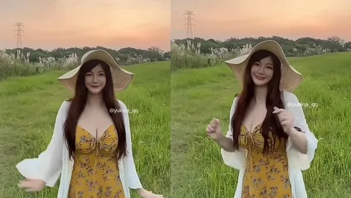 爆乳網美變身文青風「掀起滔天乳浪」 粉絲跟著搖晃12秒全暈了