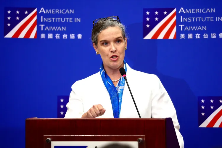 孫曉雅認為，美國和台灣在半導體產業是天生的互補夥伴。彭欣偉攝