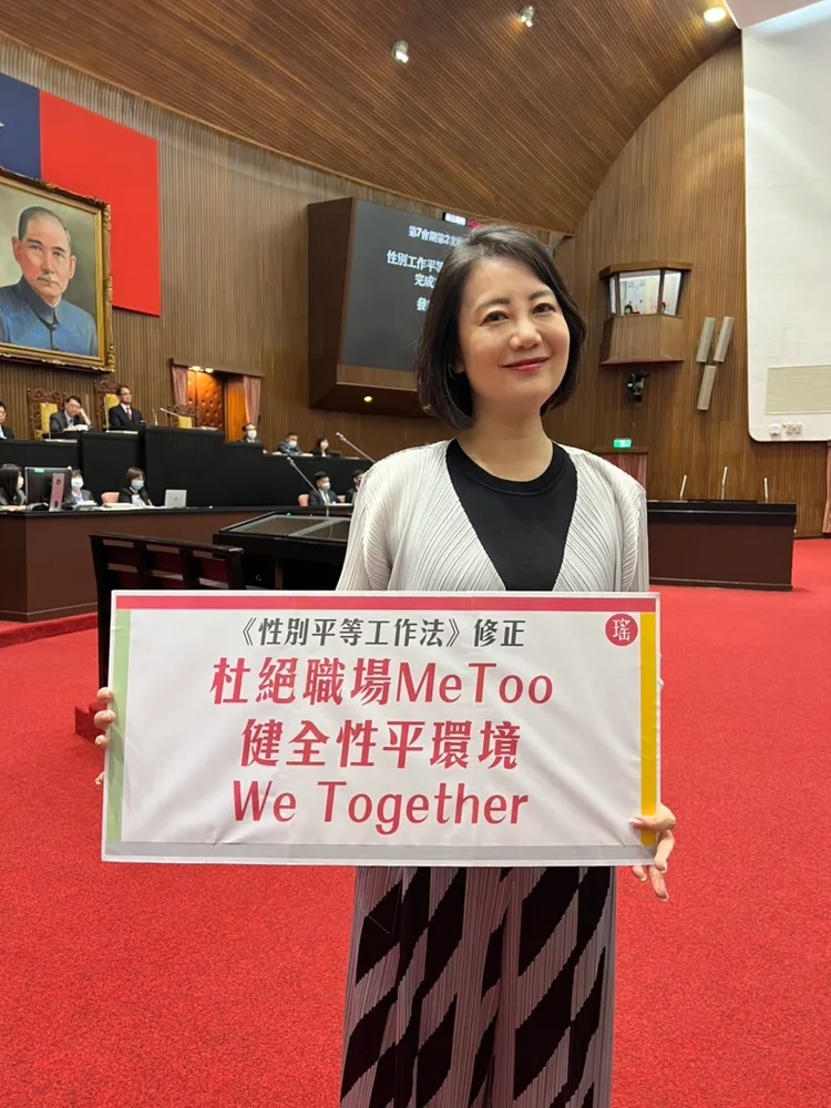 民進黨立委吳思瑤。吳思瑤辦公室提供