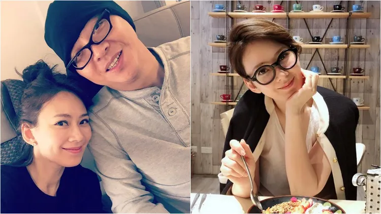 Melody（左）和老公結婚17年，如今各奔東西。翻攝Melody臉書
