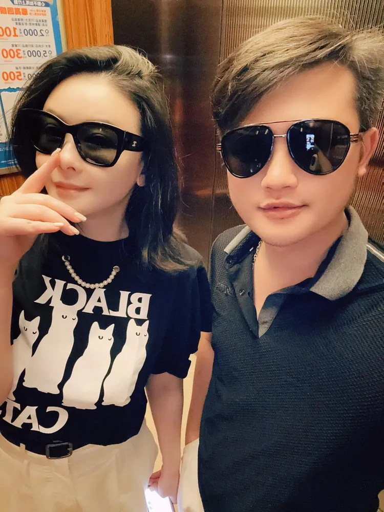 女星蕭淑慎與小15歲老公梁軒安結婚7年。翻攝自蕭淑慎臉書