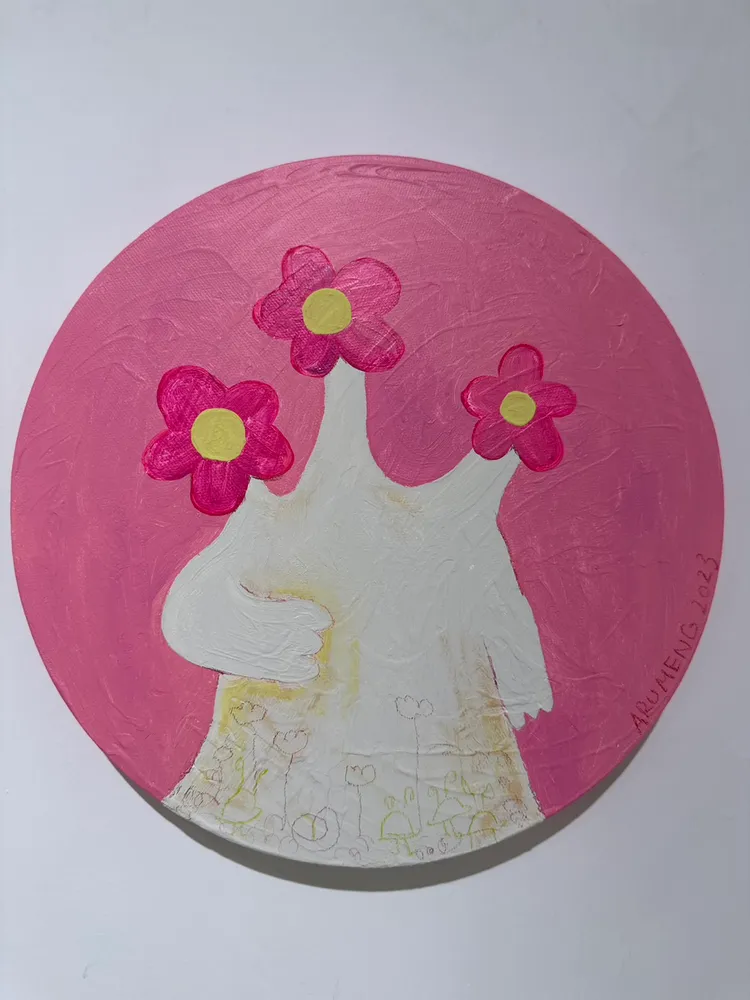 《三人同心》。趙大智攝