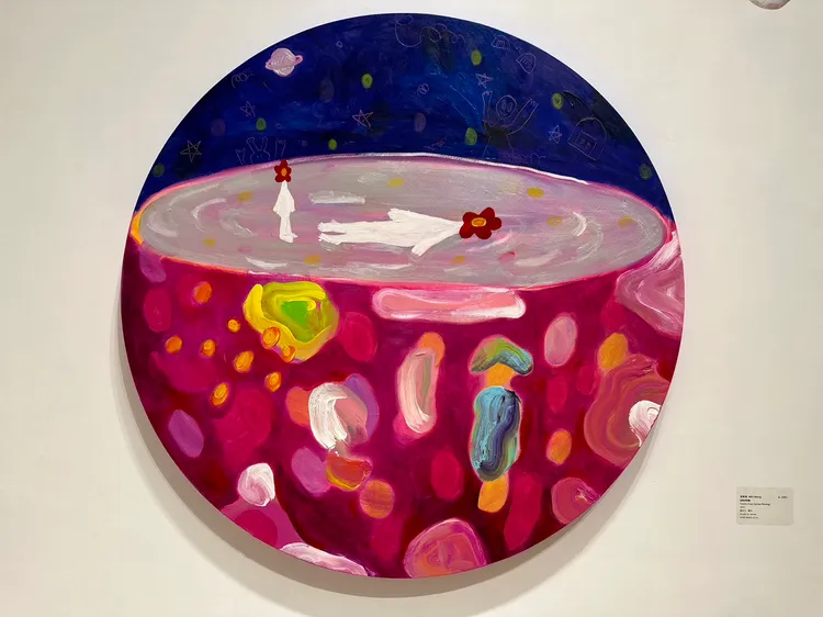 《剖面映照圖》有種莫名悲傷。趙大智攝
