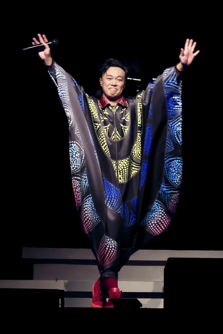 陳奕迅在台連唱7場。林林攝