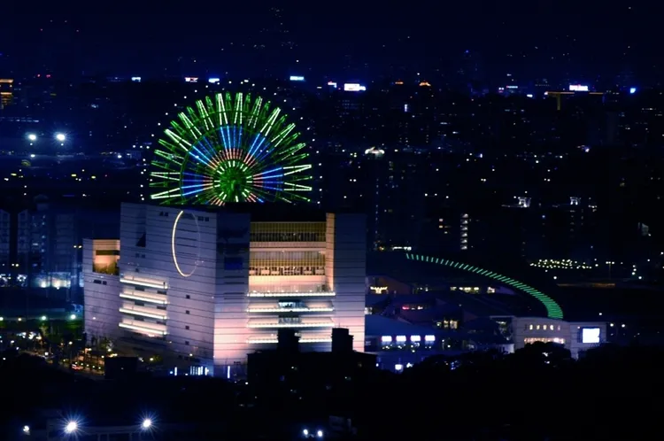 美麗華夜景探秘。北市觀傳局提供