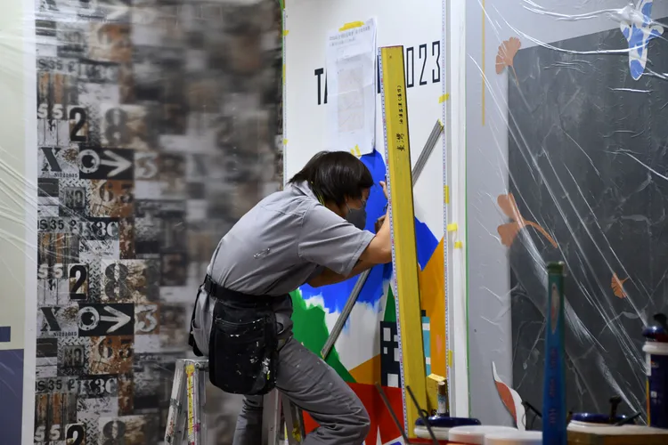 身高僅153公分的莊如安，靠著不斷地練習及精湛的技術，圓夢抱金。王志弘攝