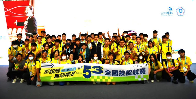 雲嘉南分署於第53屆全國技能競賽金牌數勇冠全國。雲嘉南分署提供