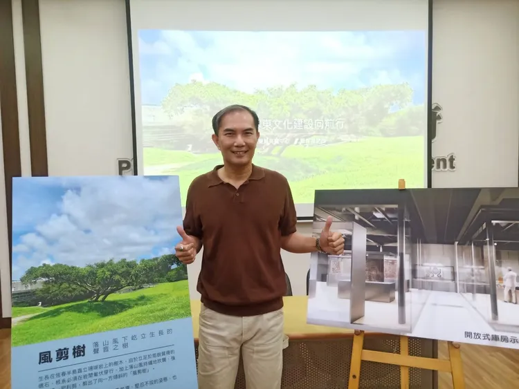 文化處長吳明榮說，屏菸1936文化基地的典藏中心，以及恆春文化中心的民謠館都是屏東大博物館計畫。縣府提供