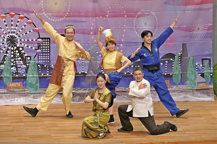 六藝劇團展演的「南洋奇遇記」。公所提供