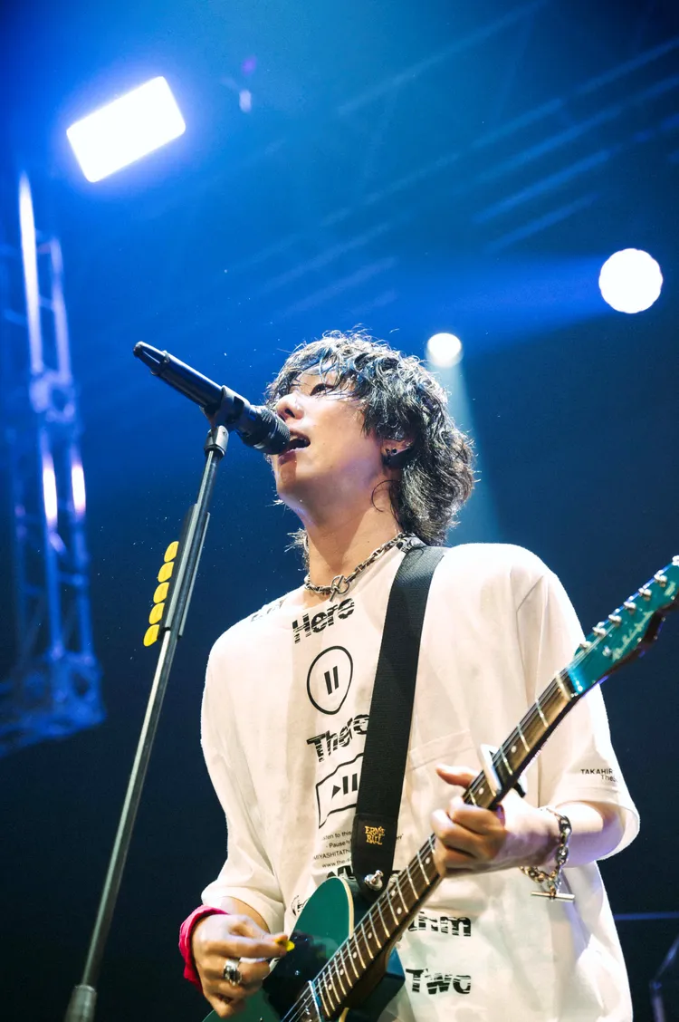 野田洋次郎冷到狂飆髒話。Photo credit:Takeshi Yao