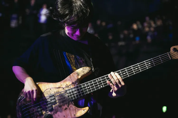 貝斯手武田祐介喜歡台灣菜。Photo credit:Takeshi Yao