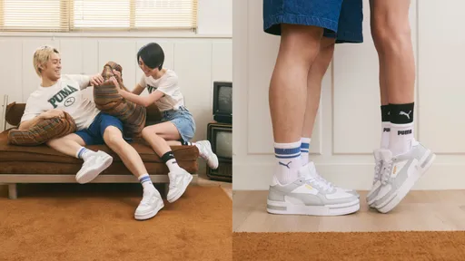 PUMA復古小灰鞋低調示愛 七夕「露腳」就能拍出放閃照