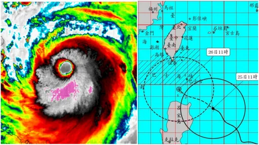 杜蘇芮14:30發陸警!將達巔峰明天觸陸 後面還有「週五有機會成颱」