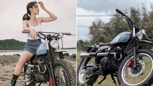 姊騎的不是車！　英姿颯爽太迷人