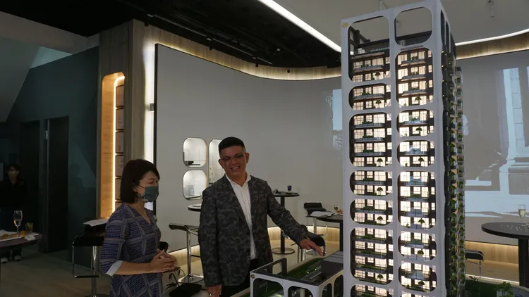 豪宅聚落農16特區掉出前10大有錢里。葉家銘攝