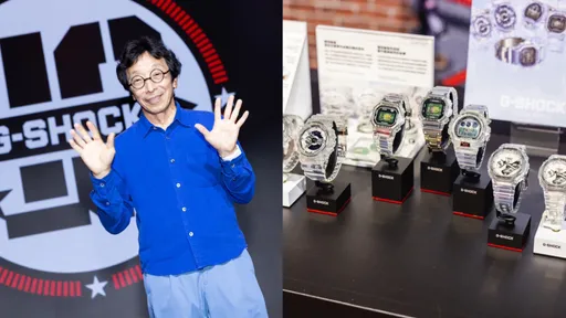 G-SHOCK慶40周年打造透明錶 「爸爸」睽違5年來台了