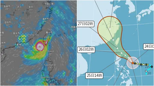 杜蘇芮鐵了心繞道走?上個颱風登台是4年前 網刷一排:天氣(棄)之子
