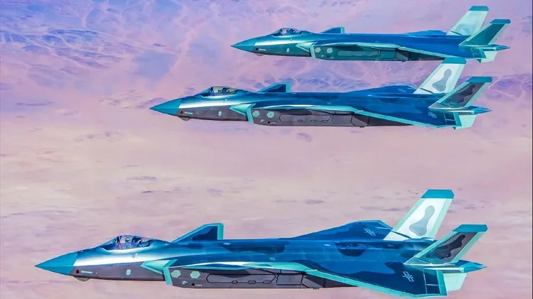 中共王牌戰機殲20匿蹤戰機。翻攝解放軍軍網