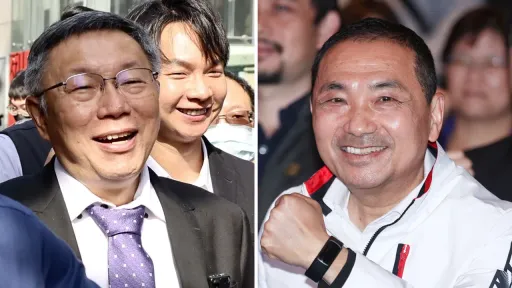 蓝营等柯文哲无条件投降「侯柯配」?柯吃惊吐5个字