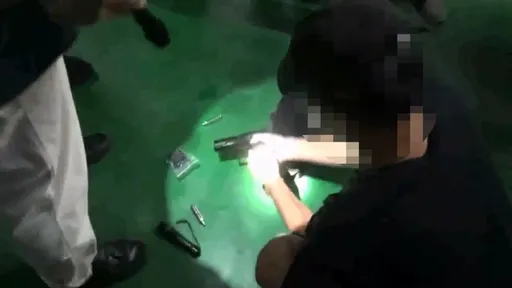 火爆男這原因亮槍恐嚇情侶檔　彰化警醫院地下室埋伏逮人