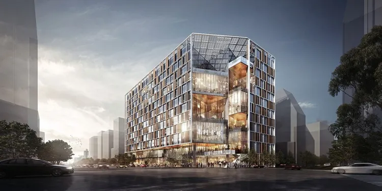 南門市場未來模擬圖。翻攝自九典聯合建築事務所官網