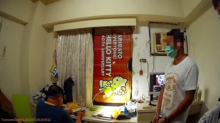 莊姓主嫌曾是車手頭，後來自立門戶。民眾提供