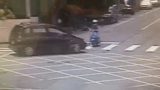 轉彎車未禮讓直行車　左轉還切西瓜！31歲女騎士遭擊落坐地哀號