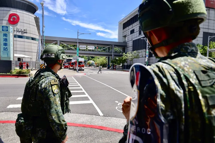 萬安演習。林林攝