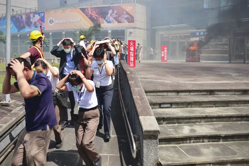 北市萬安演習模擬車站遭飛彈攻擊　蔣萬安：增戰災搶救防患未然