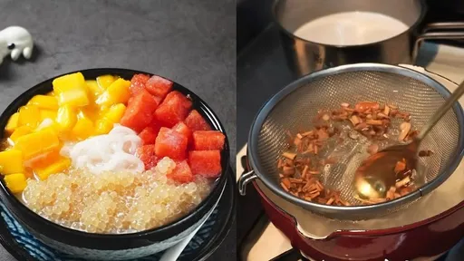 看了就會！夏天必吃水果涼粉　30秒輕鬆上桌