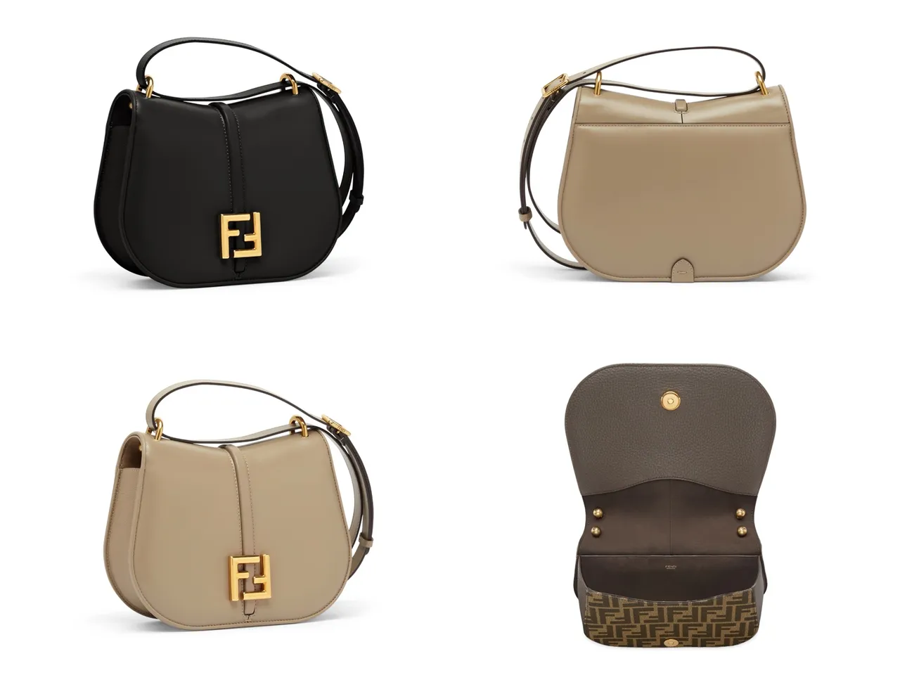 FENDI C’mon中型款,各9萬1000元。品牌提供