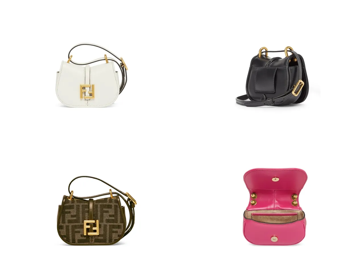 FENDI C’mon Nano款,各3萬8000元。品牌提供