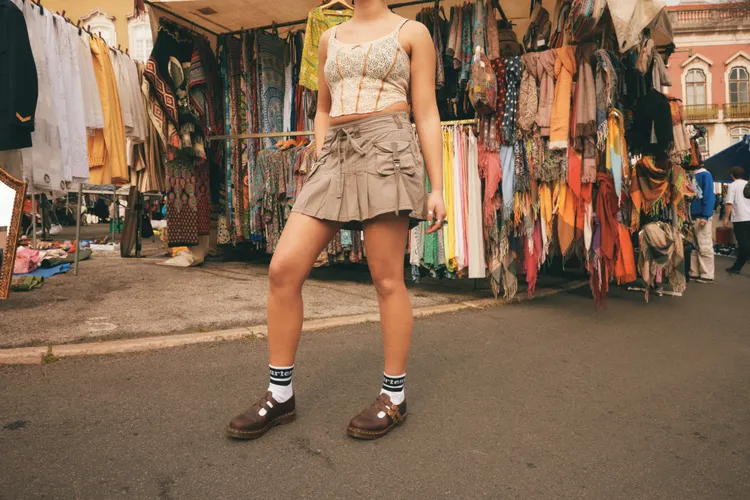 Dr. Martens Crazy Horse系列8065瑪莉珍鞋，6480元。品牌提供