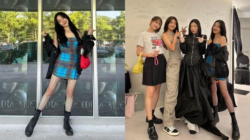 「少女時代」成員合體挺太妍 「腿精」Tiffany心機網襪辣贏好姊妹