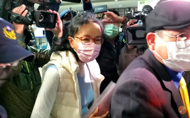 張淑娟痛斥周玉蔻毀人名節。資料照片