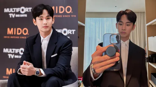 35歲金秀賢曬「防腐」童顏吸百萬人朝聖　西裝自拍簡直應屆畢業生