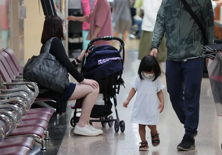 壓力大一定程度時，腦中是一片空白的。圖非當事人，彭欣偉攝