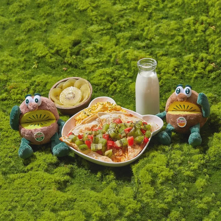 Zespri x 貳樓聯名餐點-陽光寶貝超能早午餐。Zespri提供