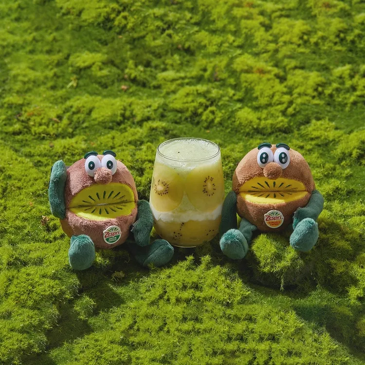 Zespri x 貳樓聯名餐點 - Combo Kiwi Smoothie 黃金盛夏奇異果優格冰沙。Zespri提供