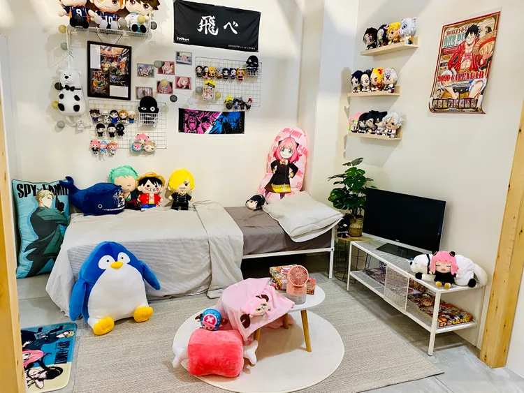 知名動漫玩偶都取得授權販售。王志弘攝