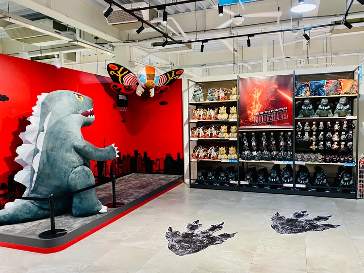 哥吉拉童趣登場。王志弘攝