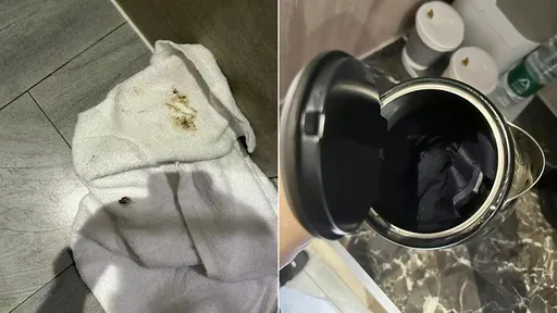 飯店熱水壺「打開驚見內褲」　浴巾還有屎！旅客噁到半夜退房