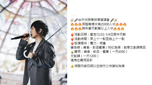 五月天跨年演唱會地點曝光了？！招商擺攤資訊疑洩密