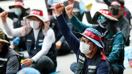南韓工會組織發動全國大罷工! 放話要總統尹錫悅下台