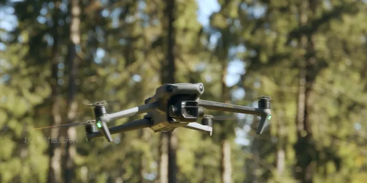 中國「大疆」無人機Mavic 3。翻攝大疆官方網站