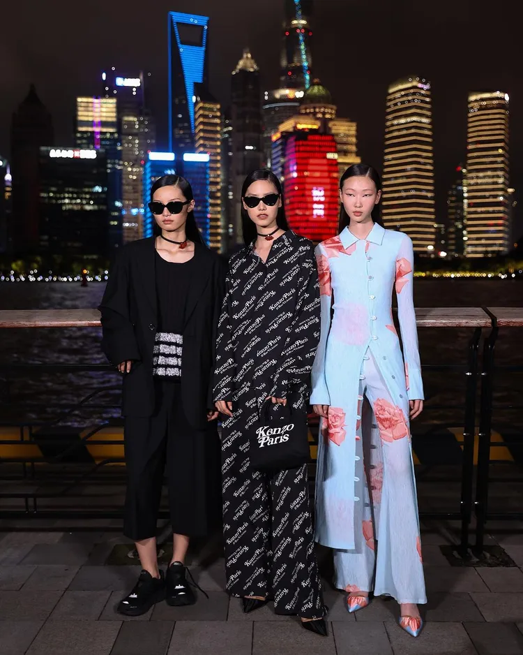 KENZO上海大秀。品牌提供