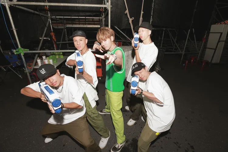 鼓鼓帶來濕背秀演出。三立提供