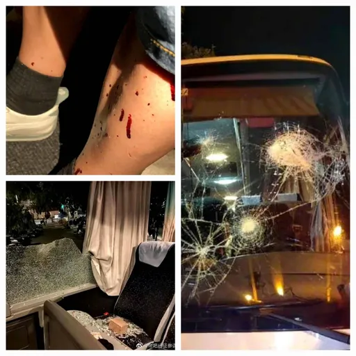 法國暴動波及中國遊客 遊覽車在馬賽被砸多人輕傷
